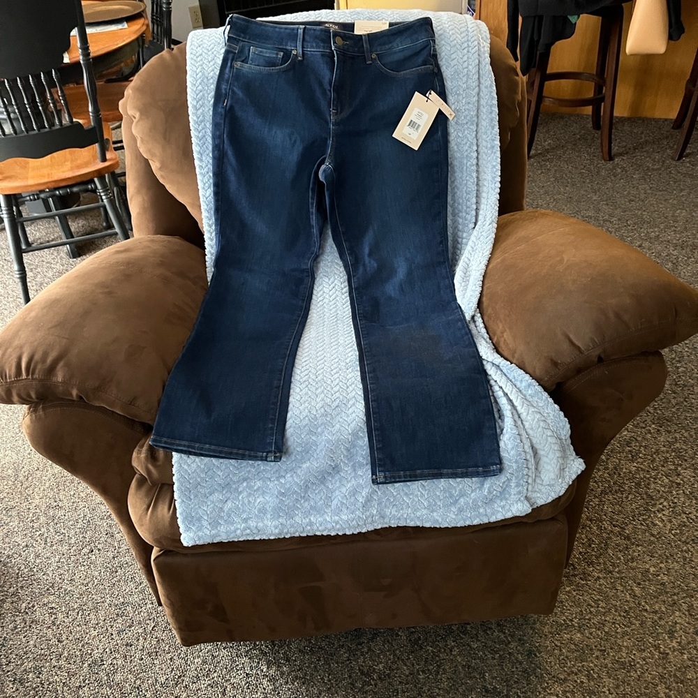 NYDJ Dark Blue Flare Jeans